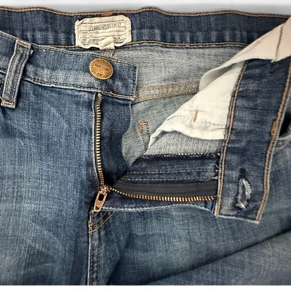 Current/Elliot The Cropped Straight Distressed Denim Jeans (29) - Picture 12 of 16